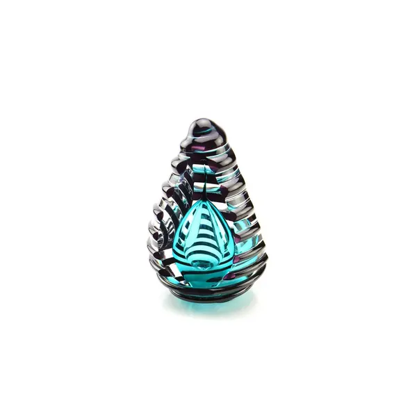 Glazen urn - Premium Eturnal blauw - 0,07 Liter
