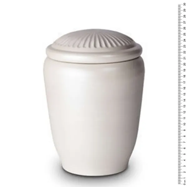Biologische urn - Urnature wit - 3,20 Liter, afbeelding 2