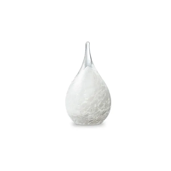 Druppel urn wit