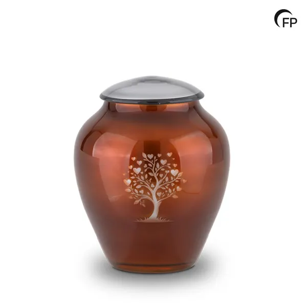 Glazen urn - meerdere kleuren - 3 Liter