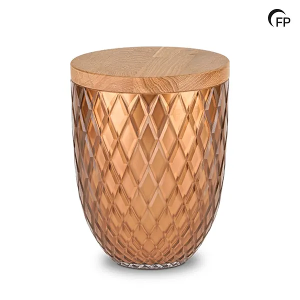 Glazen urn - Oak Harmony - 4,50 Liter