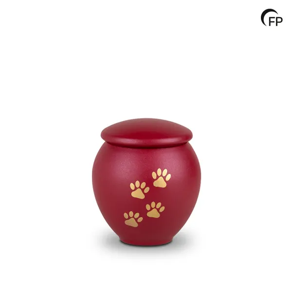 Metalen dierenurn - medium Crimson Soul - 0,70 Liter