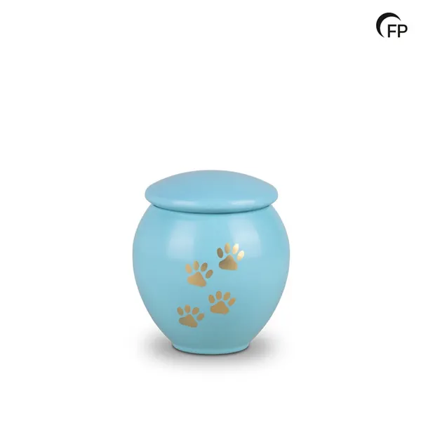 Metalen dierenurn - medium Tiffany Grace - 0,70 Liter