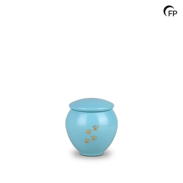 Metalen dierenurn - klein Tiffany Grace - 0,40 Liter