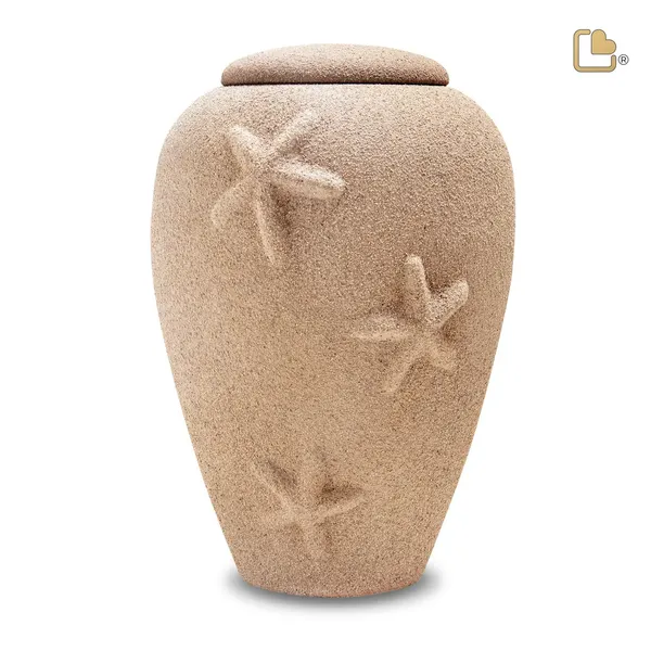Keramische urn - StarFish Eco Sand - 4,01 Liter