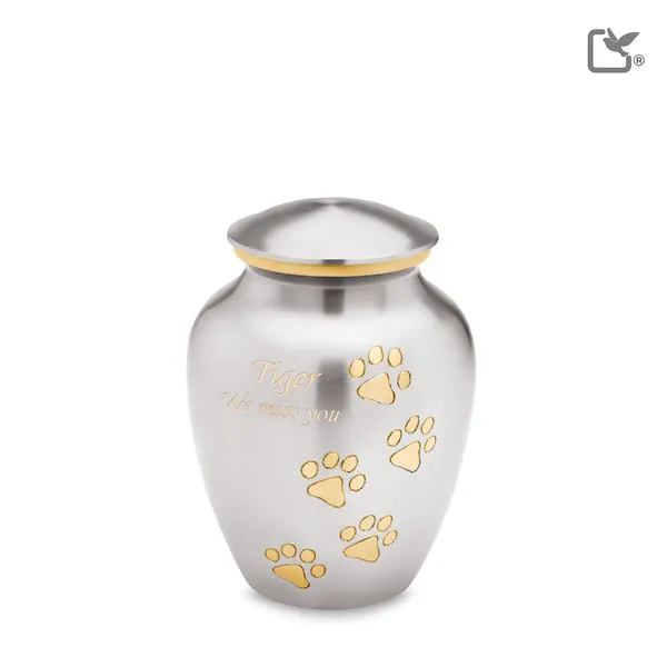Messing dierenurn - Klassiek - 1,46 Liter
