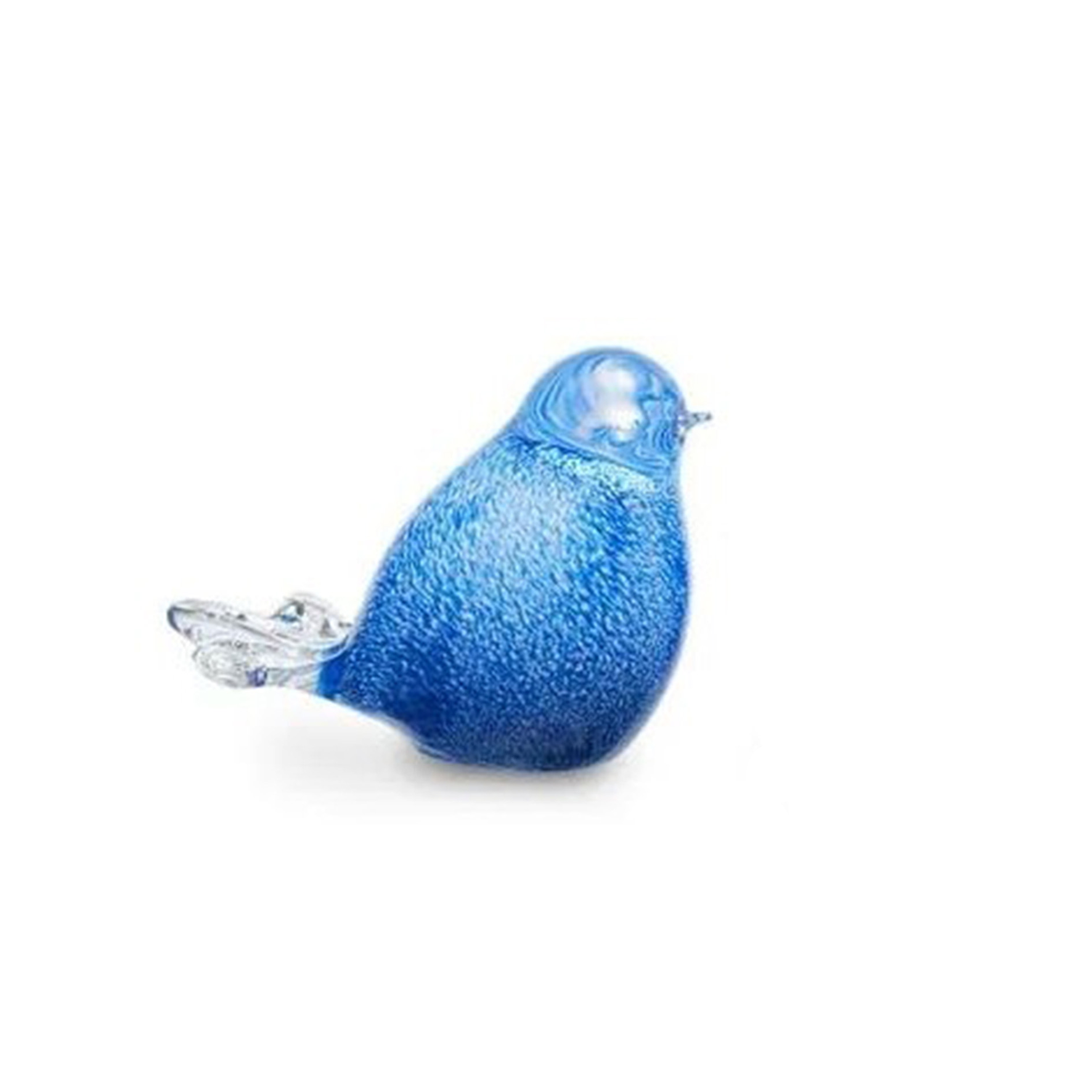 Glazen urn vogel