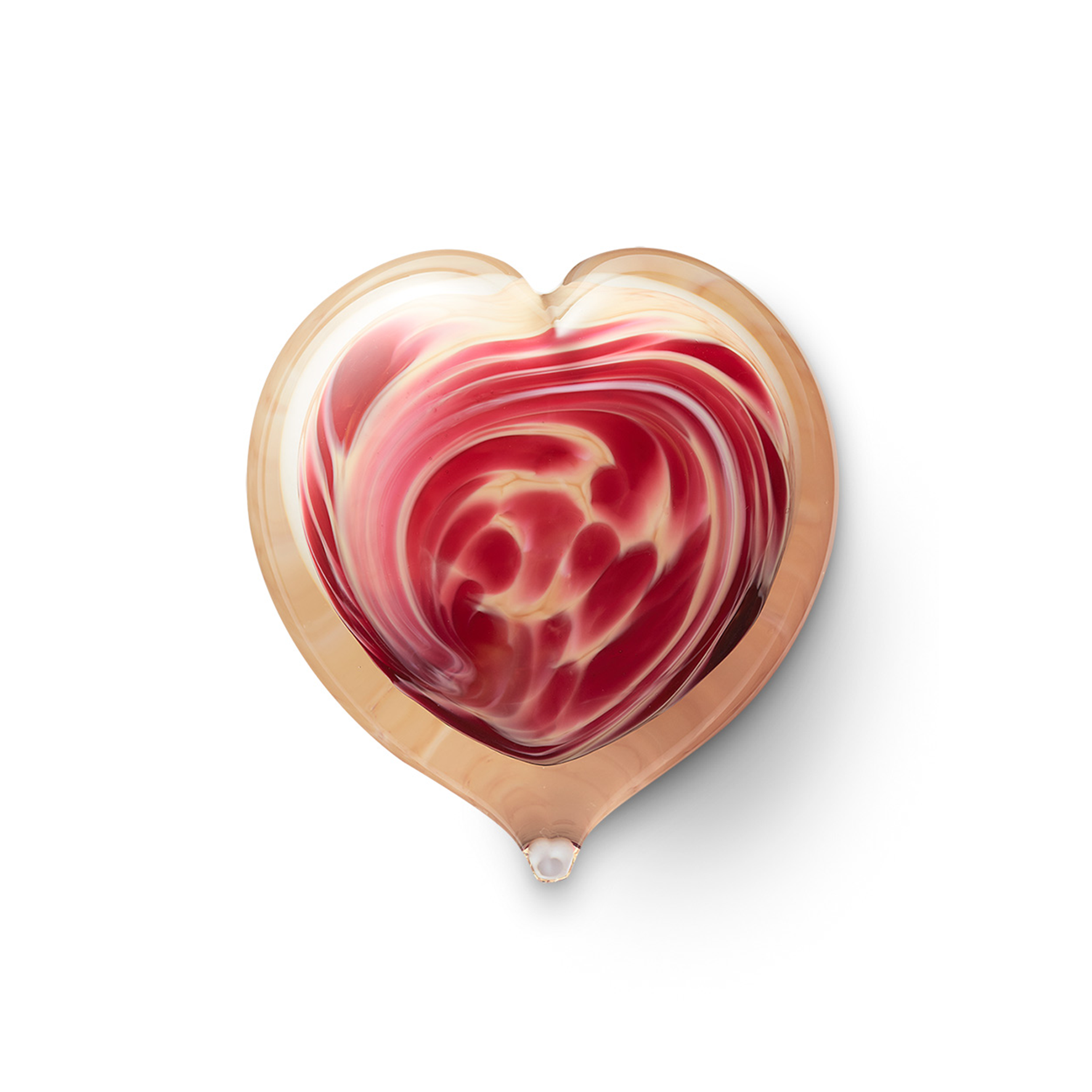 kinder urn hart roze