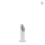 Aluminium urn - kaarshouder groot wit - 0,30 Liter