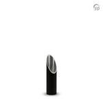 Aluminium urn - kaarshouder groot zwart - 0,30 Liter