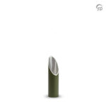 Aluminium urn - kaarshouder medium groen - 0,20 Liter