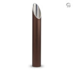 Aluminium urn - tuinornament groot brons - 3,90 Liter