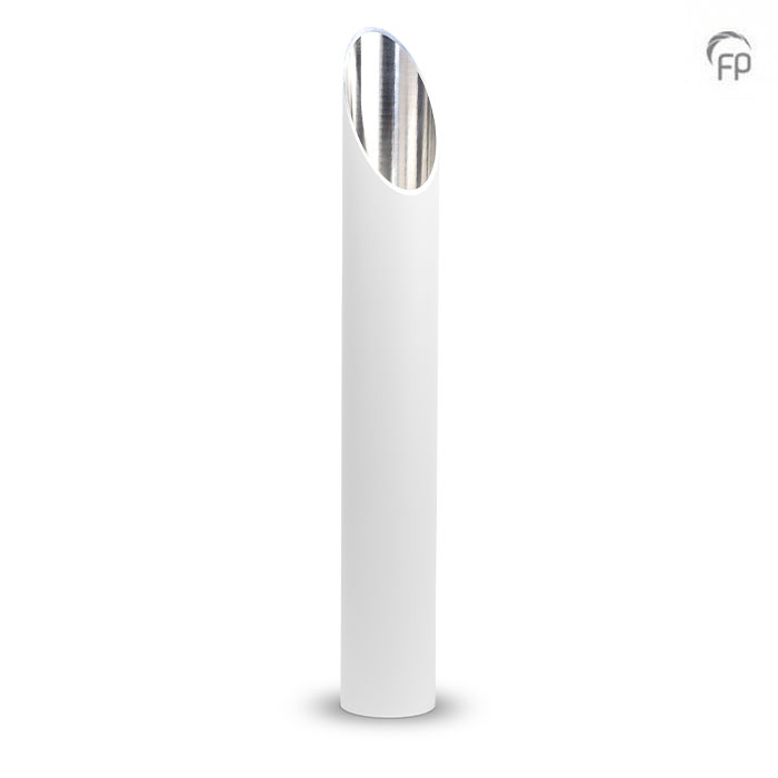 Aluminium urn - tuinornament groot wit - 3,90 Liter Aluminium urn - tuinornament groot wit - 3,90 Liter