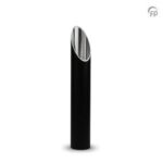 Aluminium urn - tuinornament groot zwart - 3,90 Liter