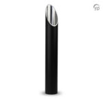 Aluminium urn - tuinornament groot zwart - 3,90 Liter
