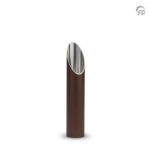 Aluminium urn - tuinornament klein brons - 2,10 Liter