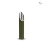 Aluminium urn - tuinornament klein groen - 2,10 Liter