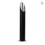 Aluminium urn - tuinornament medium zwart - 3 Liter
