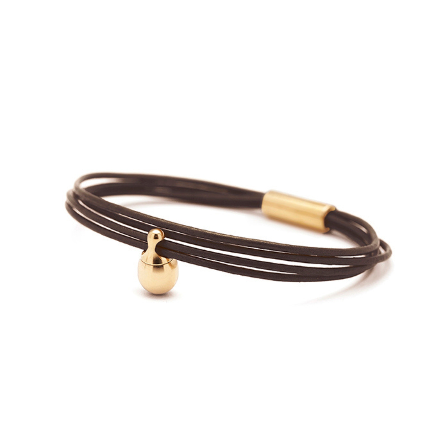 Armband - Bronzen Charm - goud Armband - Bronzen Charm - goud