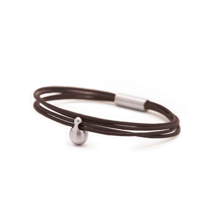 Armband - Bronzen Charm - zilver
