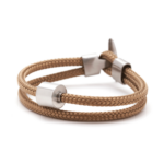 Armband - Goudzand Koord - goud