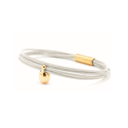 Armband - Pearl Charm - goud