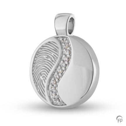 Assieraad - Assieraad hanger met fingerprint