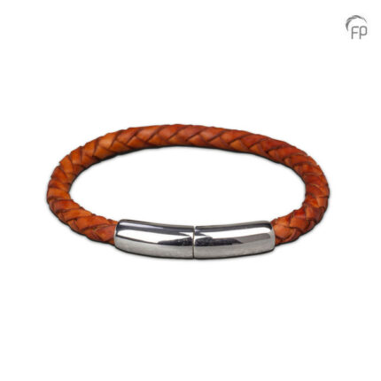 Assieraad - Embrace Armband Gevlochten Leder - meerdere kleuren