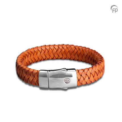Assieraad - Embrace Armband Gevlochten Leder - meerdere kleuren