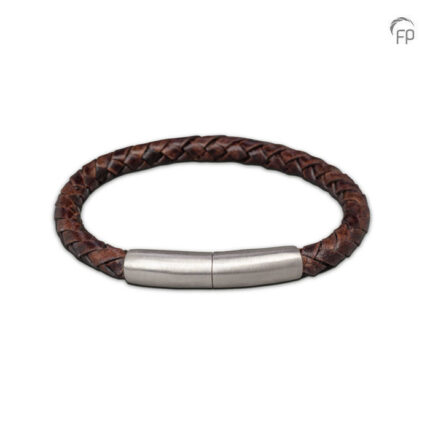 Assieraad - Embrace Armband Gevlochten Leder - meerdere kleuren
