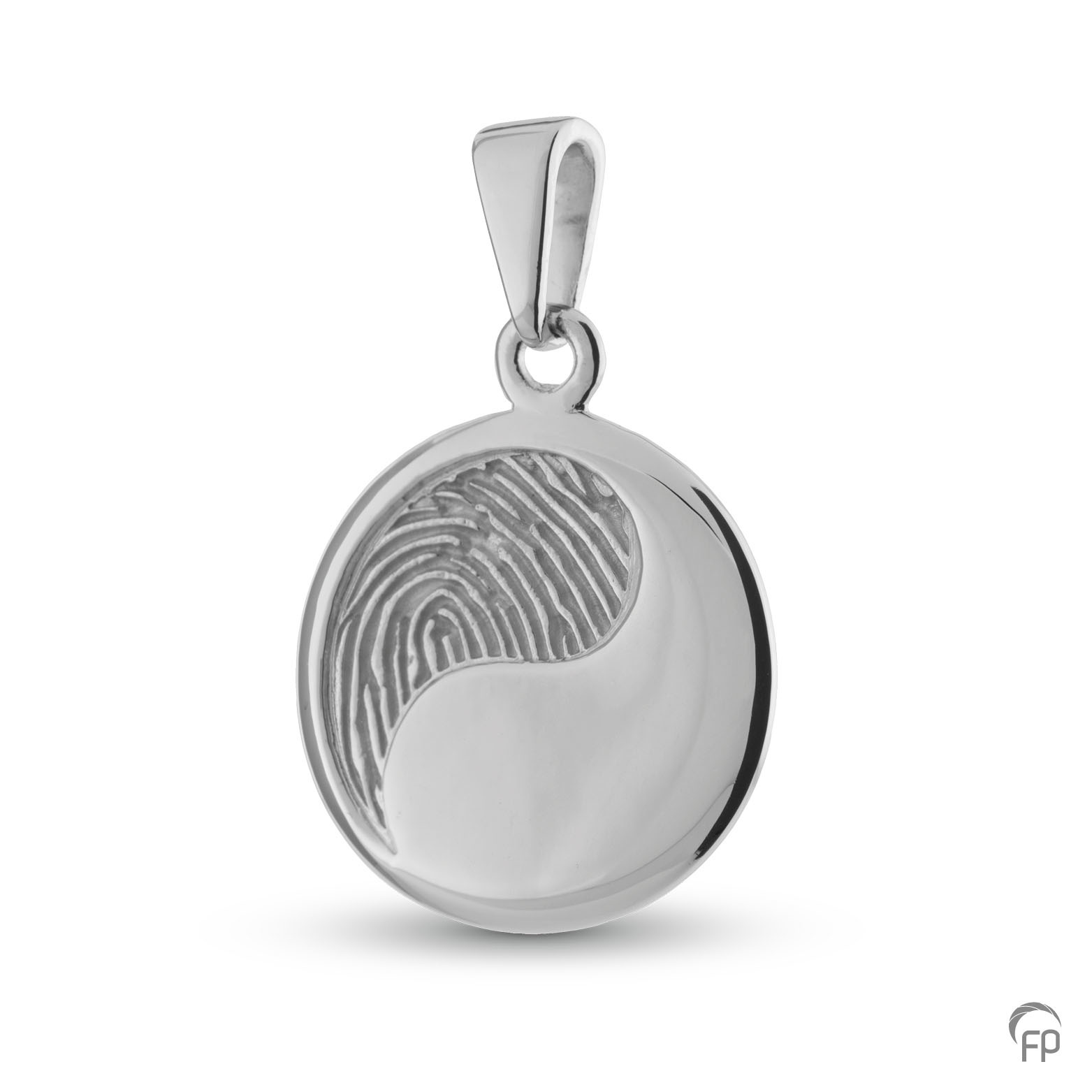 Assieraad - Hanger met fingerprint Assieraad - Hanger met fingerprint