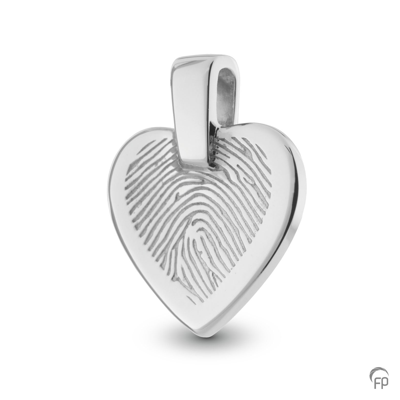 Assieraad - HF 109.145 Hanger met fingerprint Assieraad - HF 109.145 Hanger met fingerprint