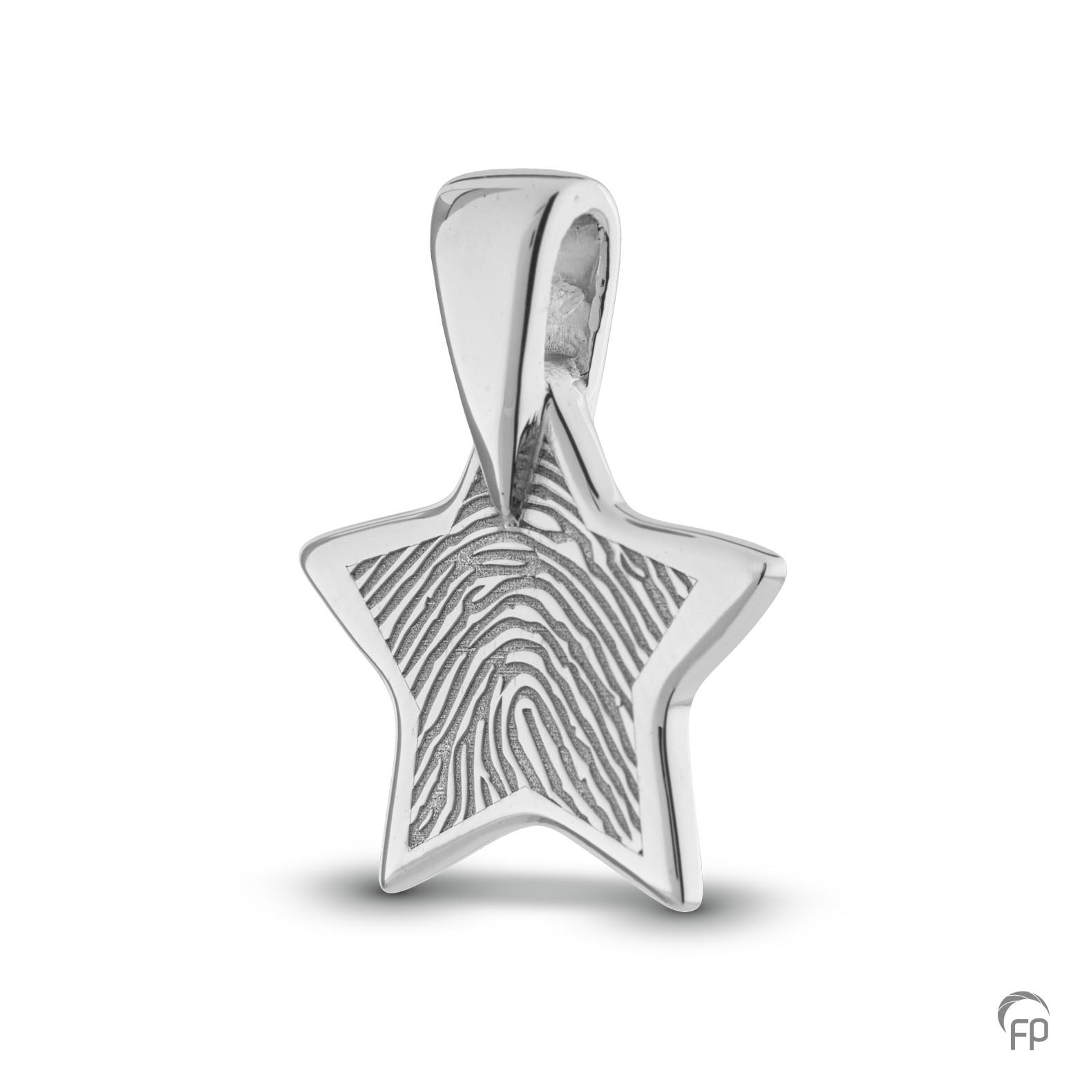 Assieraad - HF 110.160 Hanger met fingerprint Assieraad - HF 110.160 Hanger met fingerprint