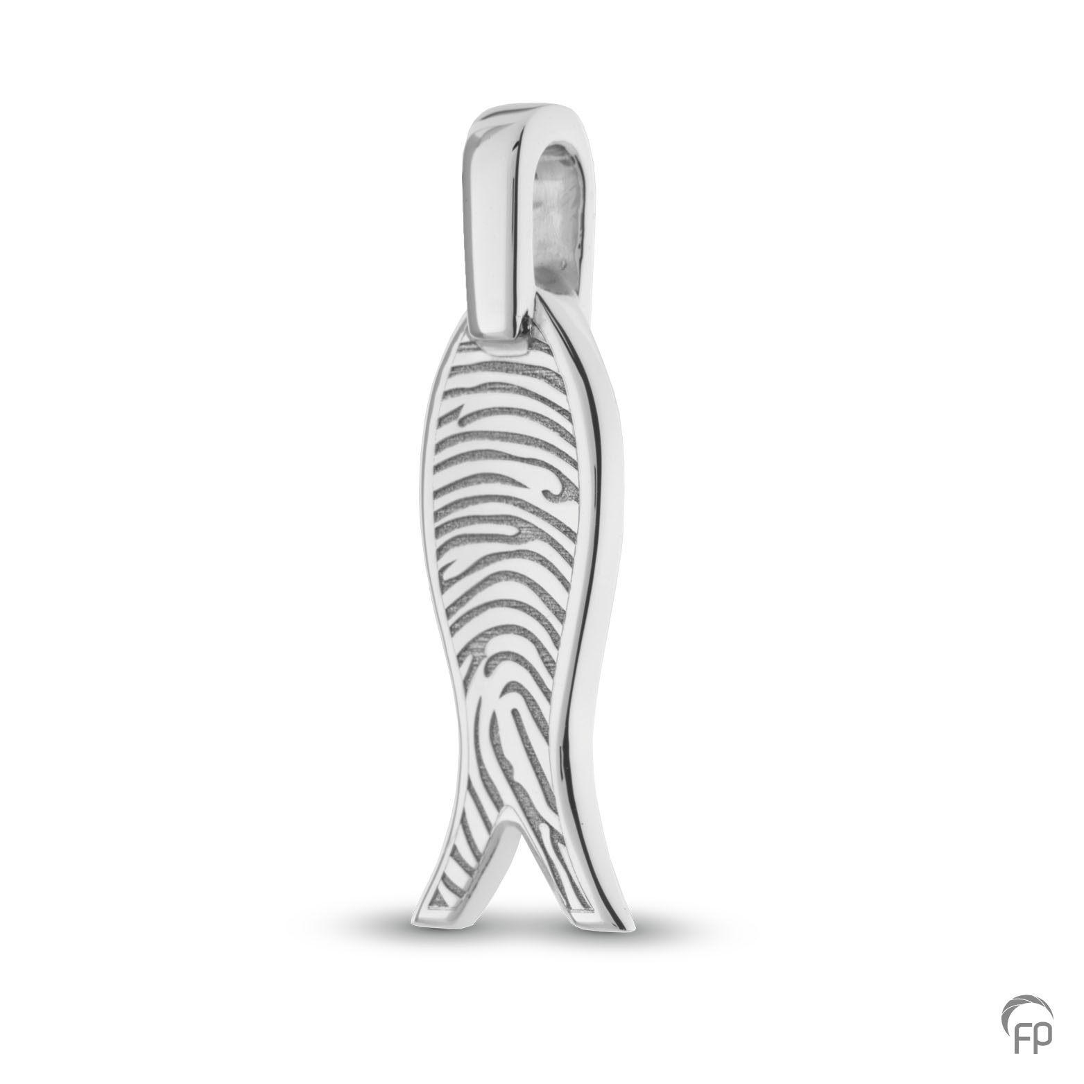 Assieraad - HF 113.210 Hanger met fingerprint Assieraad - HF 113.210 Hanger met fingerprint