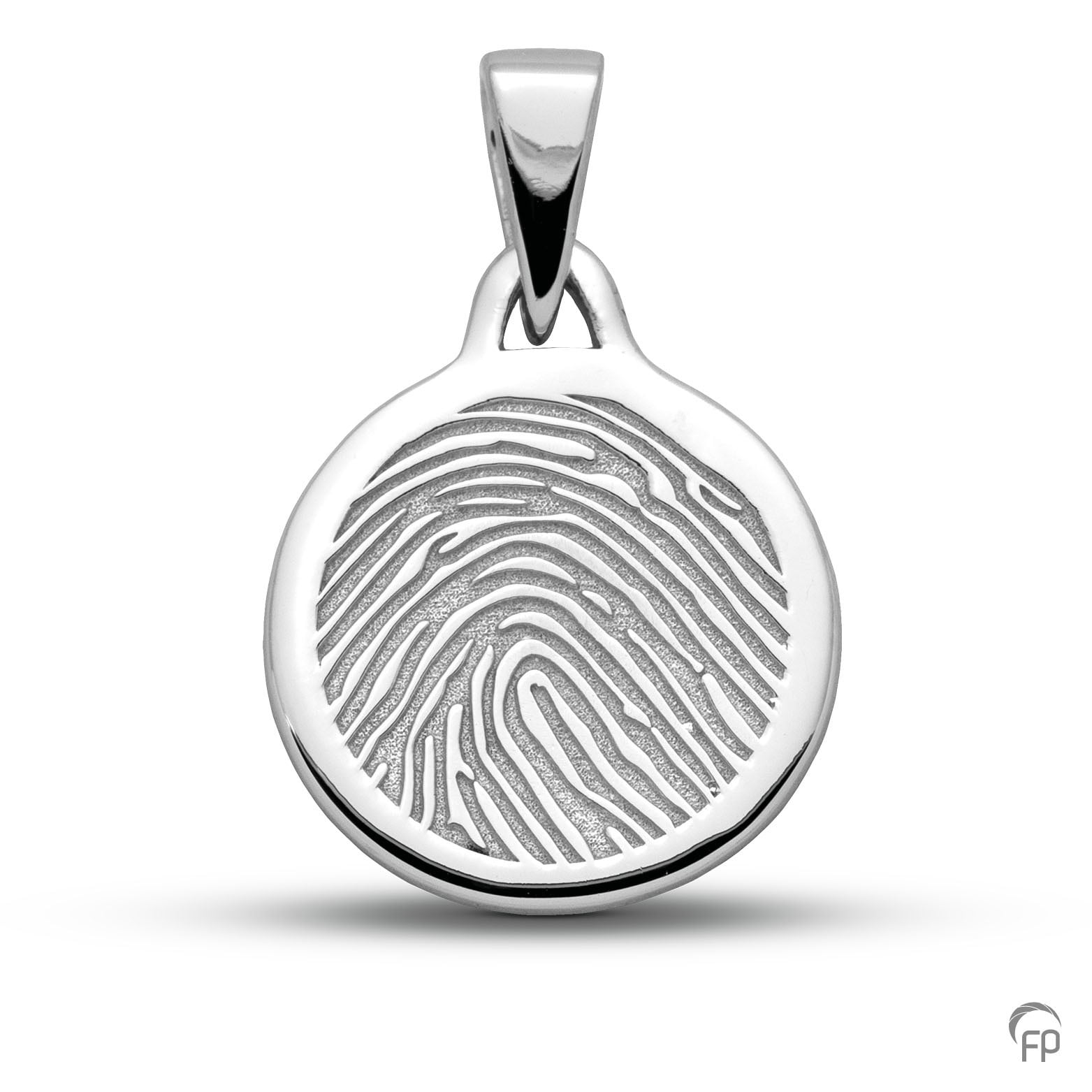 Assieraad - LFP 01-185 Hanger met fingerprint Assieraad - LFP 01-185 Hanger met fingerprint