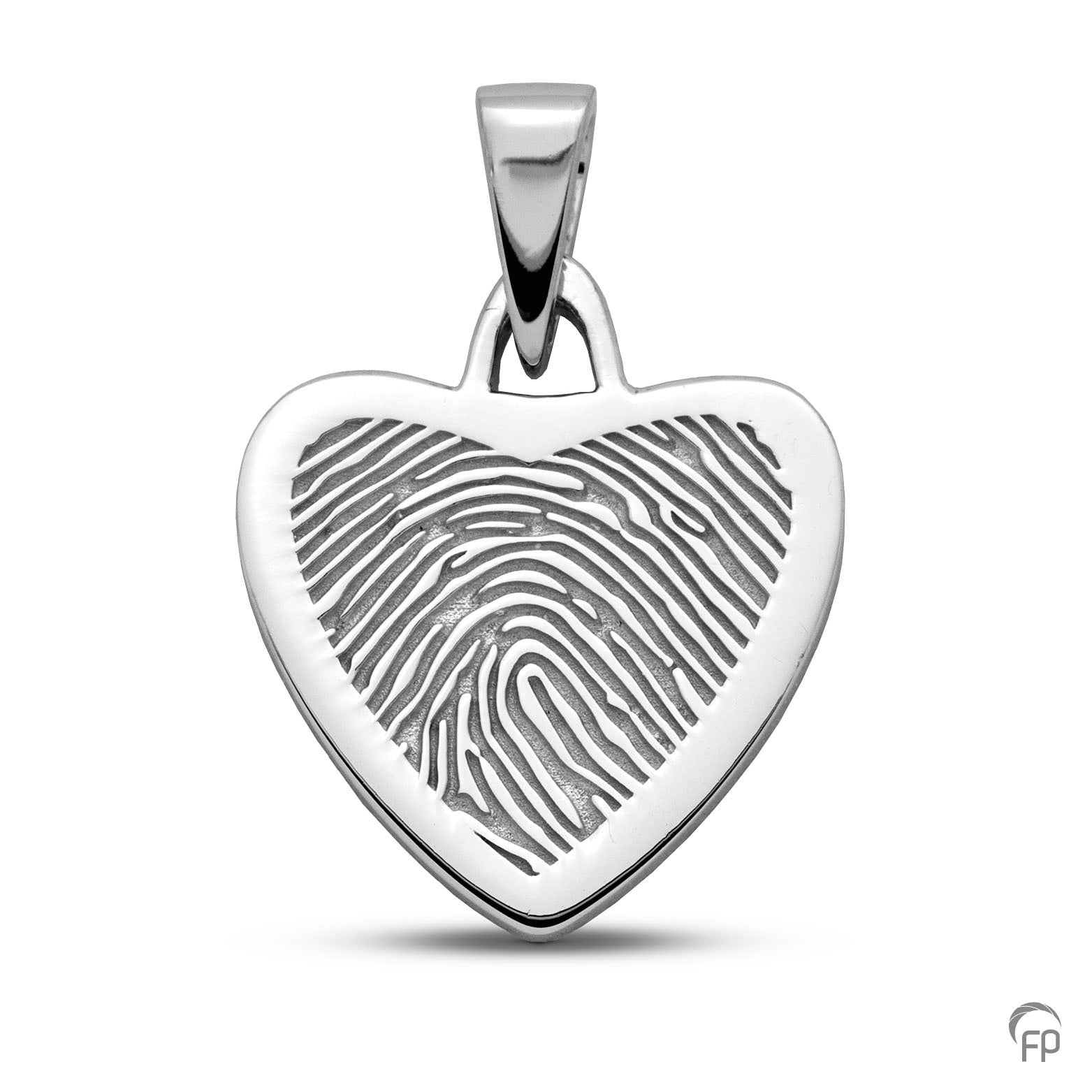 Assieraad - LFP 06-185 Hanger met fingerprint Assieraad - LFP 06-185 Hanger met fingerprint