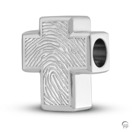 Assieraad - MB 006.FP Assieraad Memorial Bead met fingerprint