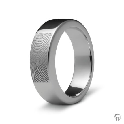 Assieraad - R 033.6.FP Assieraad ring glanzend met fingerprint