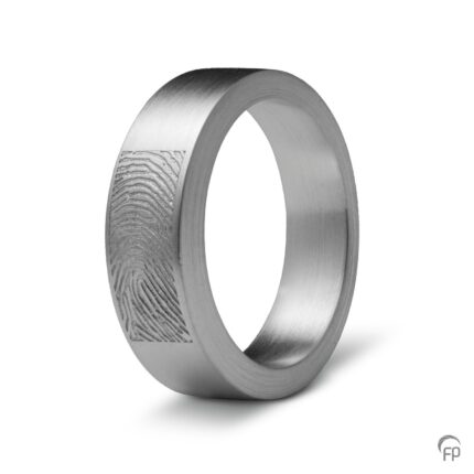 Assieraad - R 033.6.FPM Assieraad ring mat met fingerprint