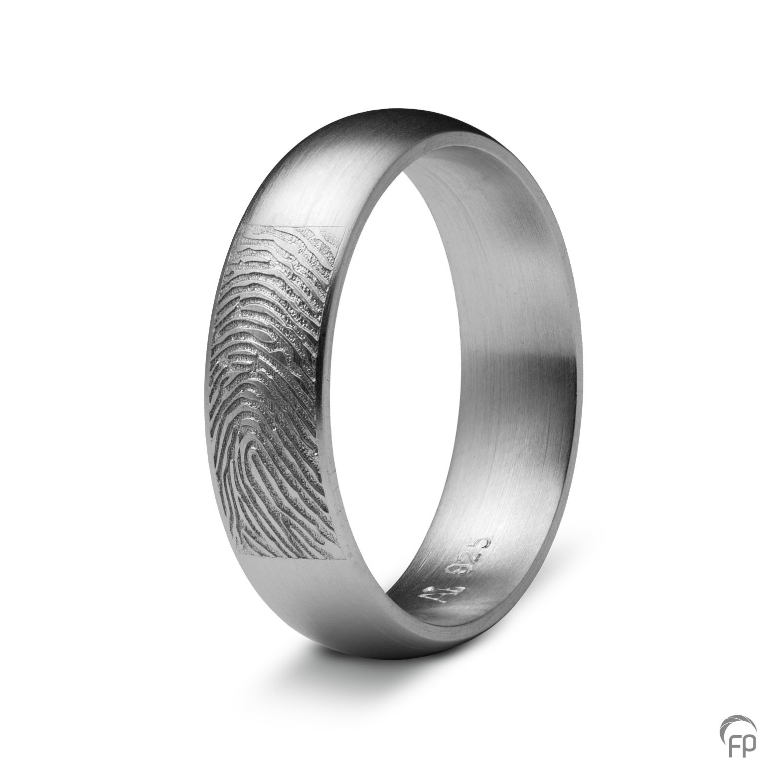 Assieraad - RF 01.6M Ring mat met fingerprint Assieraad - RF 01.6M Ring mat met fingerprint
