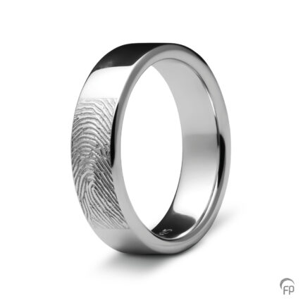 Assieraad - RF 02.6 Ring glanzend met fingerprint