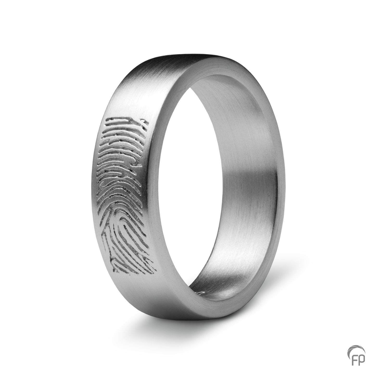 Assieraad - RF 02.6M Ring mat met fingerprint Assieraad - RF 02.6M Ring mat met fingerprint