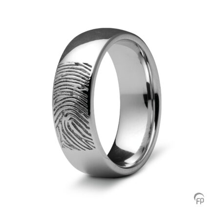 Assieraad - RF 04.7 Ring glanzend met fingerprint