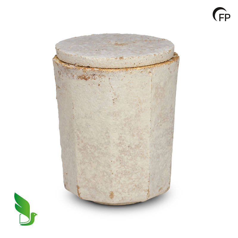 Biologische urn - Mycelium - 4 Liter Biologische urn - Mycelium - 4 Liter
