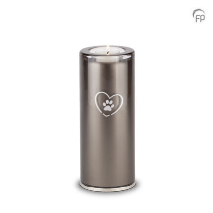 Glazen dierenurn - medium - 0,90 Liter