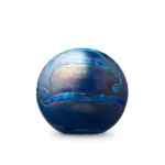 Glazen urn - Elan-line Deep blue blauw - 1,50 Liter