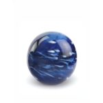 Glazen urn - Elan-line marble blue blauw - 1,50 Liter