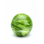 Glazen urn - Elan-line marble green groen