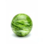 Glazen urn - Elan-line marble green groen