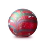 Glazen urn - Elan-line red rood - 4 Liter